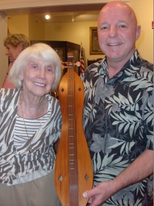 Mrs. Ledford was at the museum and was gracious enough to pose with me!